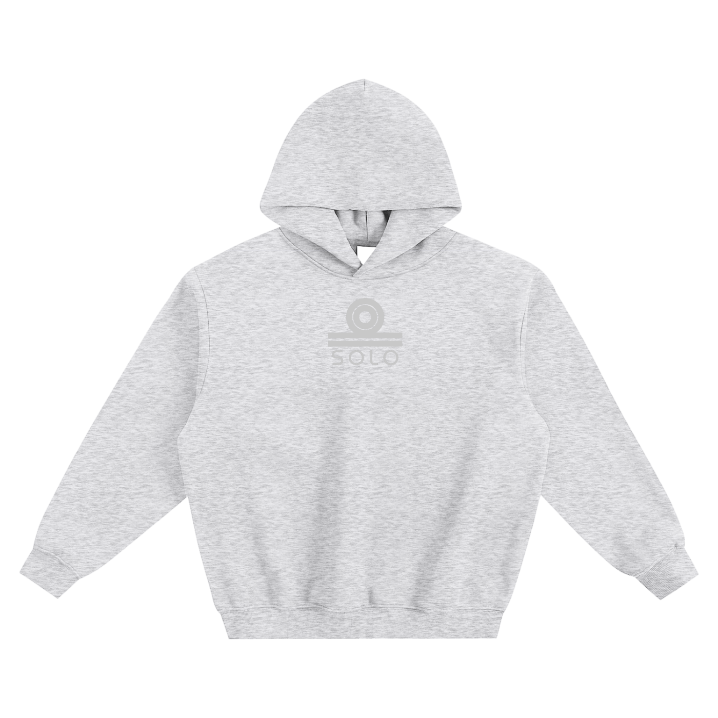 Classic Fleeced Hoodie - Grey
