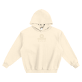 Classic Fleeced Hoodie - Cream