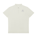 Men's Quarter-Zip Performance Polo - Light Grey