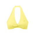 Women's Pleated Halter Sports Bra