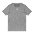 Men's Mesh Performance T-Shirt - Flower Grey