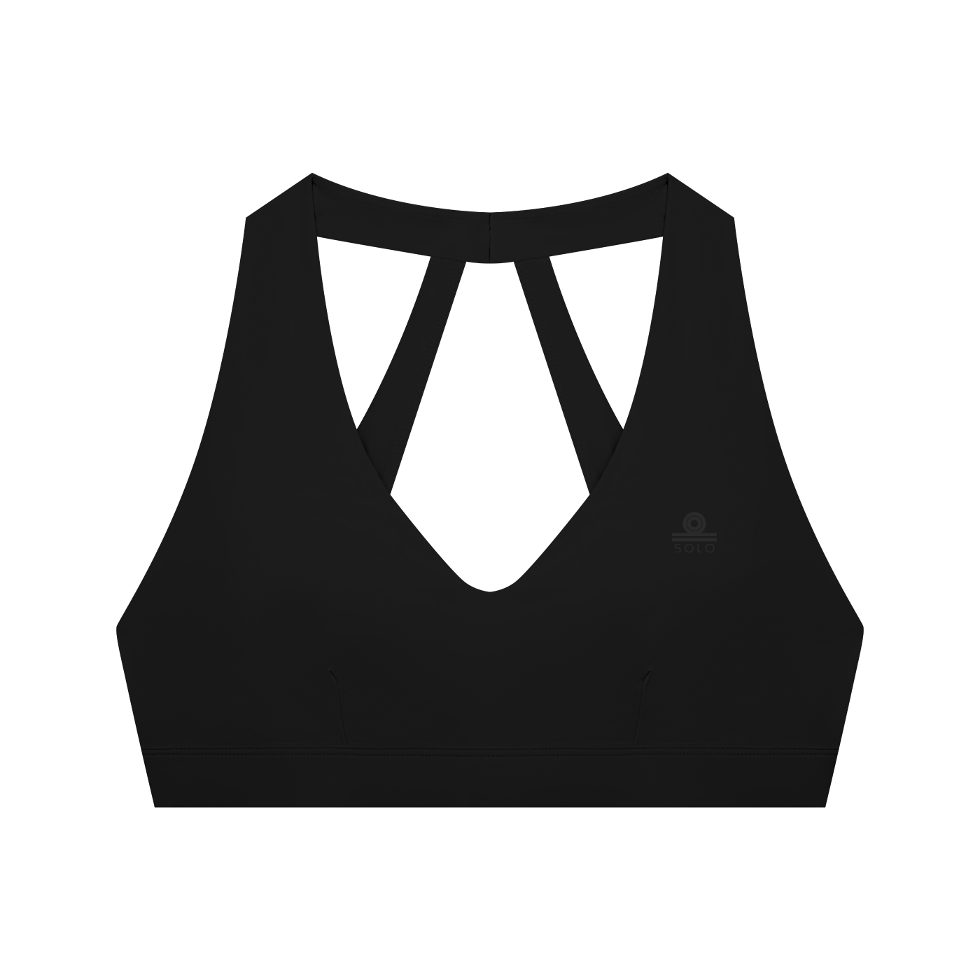 Women's Halter Cropped Sports Bra
