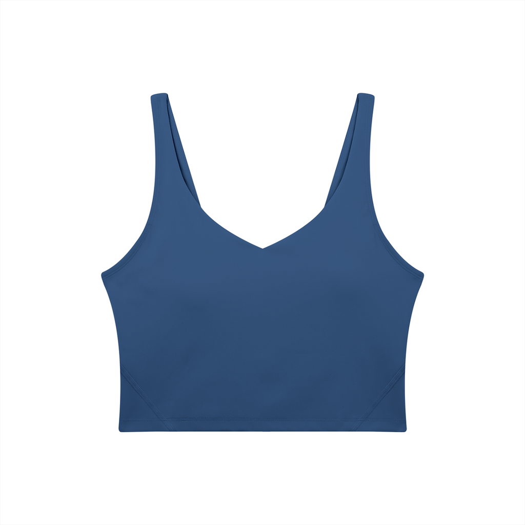 Women's V-Neck Yoga Sports Bra