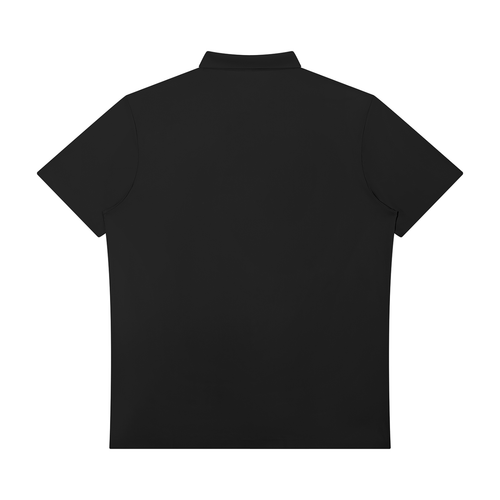 Men's Quarter-Zip Performance Polo - Black