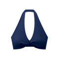 Women's Pleated Halter Sports Bra