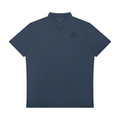 Men's Quarter-Zip Performance Polo - Navy Blue