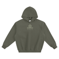 Classic Fleeced Hoodie - Grey Green